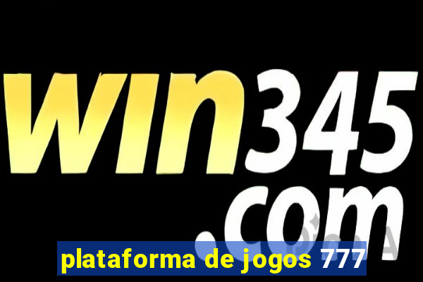 plataforma de jogos 777