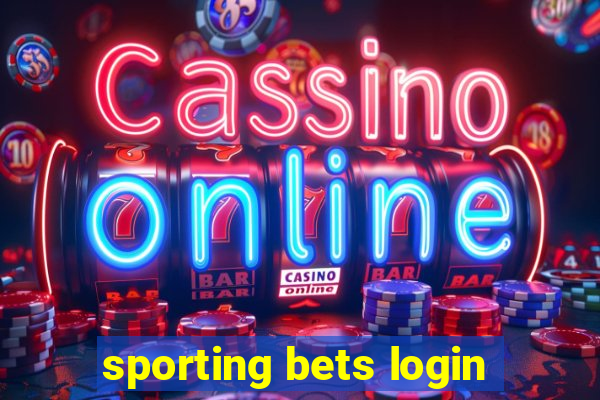 sporting bets login