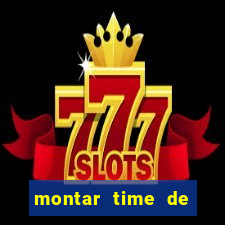 montar time de futebol site