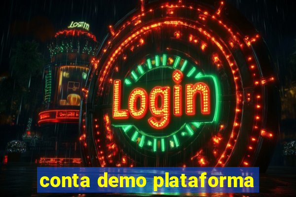 conta demo plataforma