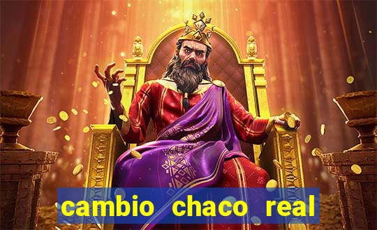 cambio chaco real en guarani