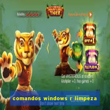 comandos windows r limpeza