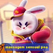 massagem sensual poa