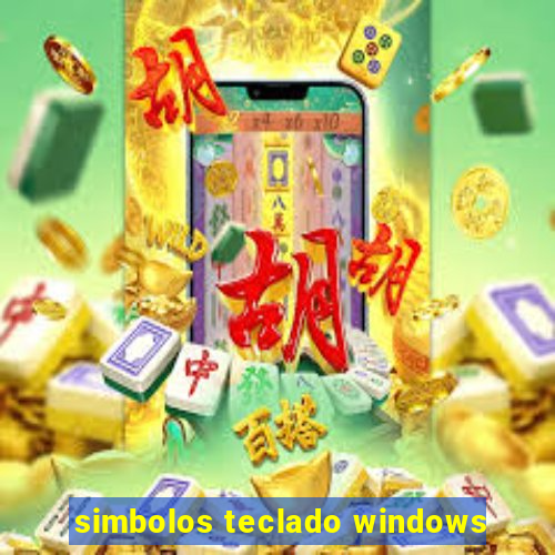 simbolos teclado windows