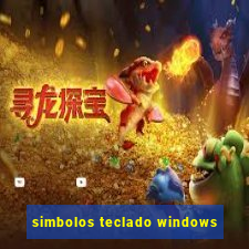 simbolos teclado windows