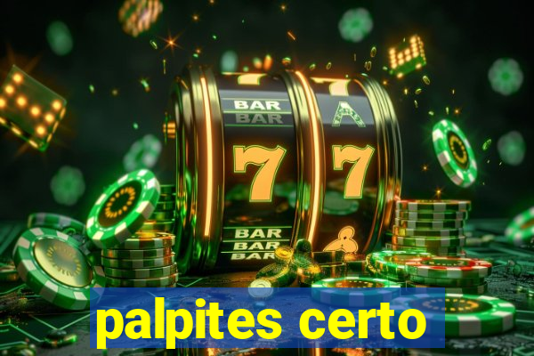 palpites certo