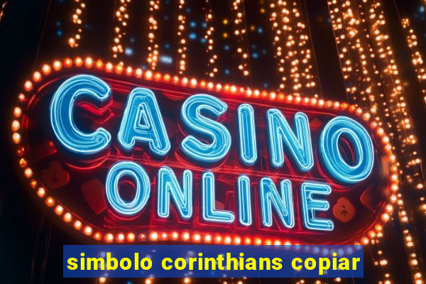 simbolo corinthians copiar