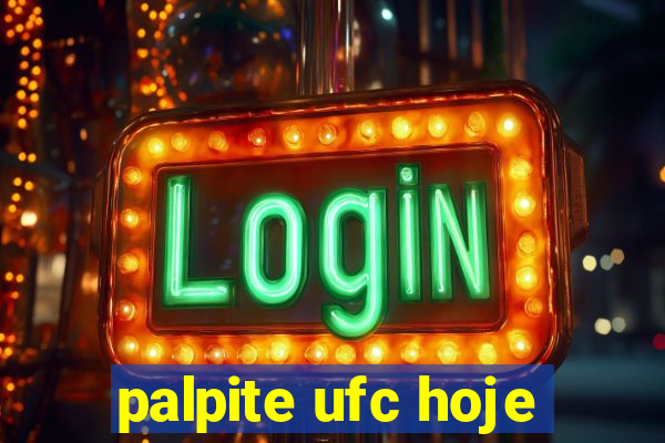 palpite ufc hoje