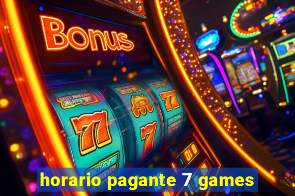 horario pagante 7 games