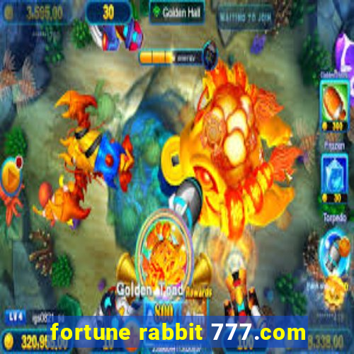 fortune rabbit 777.com