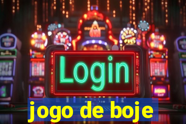 jogo de boje