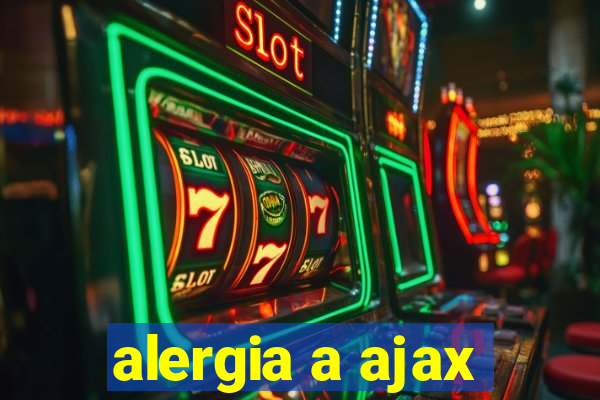 alergia a ajax