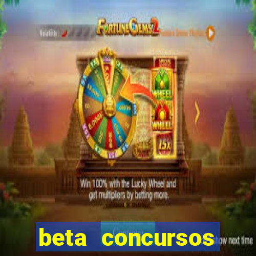 beta concursos senha apostila