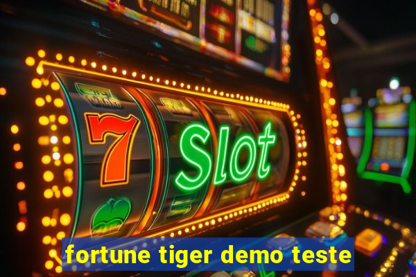 fortune tiger demo teste