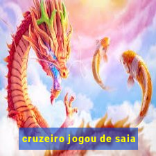 cruzeiro jogou de saia