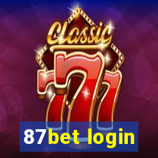 87bet login