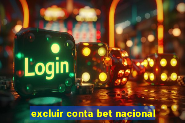 excluir conta bet nacional