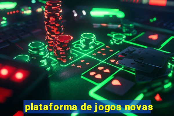 plataforma de jogos novas