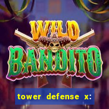 tower defense x: beta codes