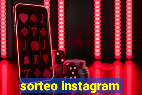 sorteo instagram