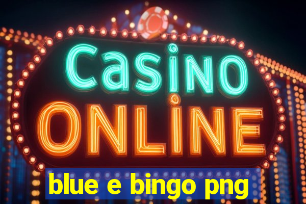 blue e bingo png