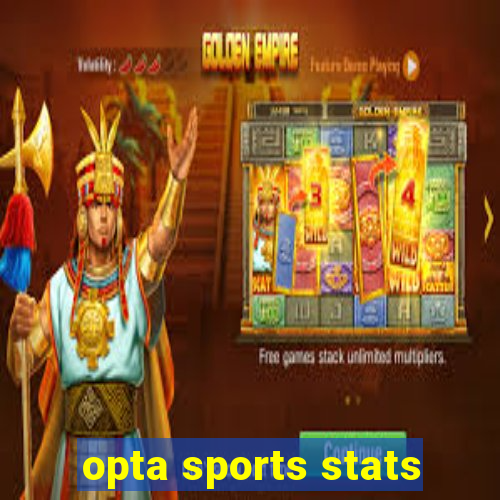 opta sports stats