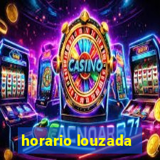 horario louzada