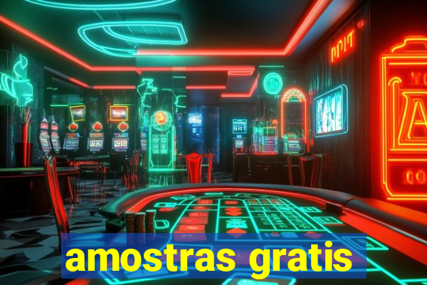 amostras gratis