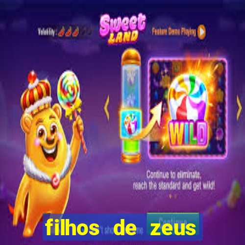 filhos de zeus mitologia grega