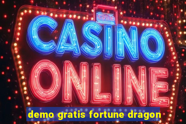 demo gratis fortune dragon