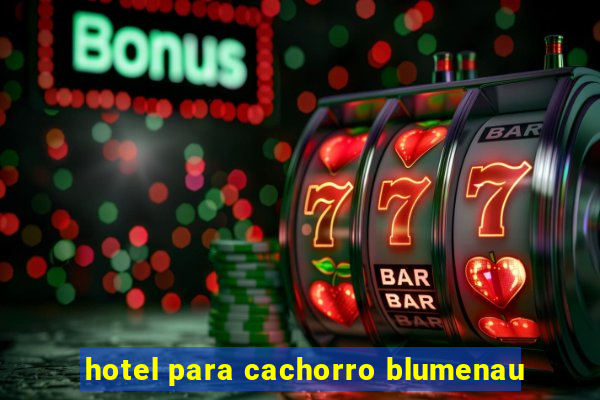 hotel para cachorro blumenau