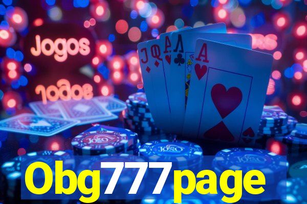 Obg777page