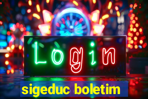 sigeduc boletim