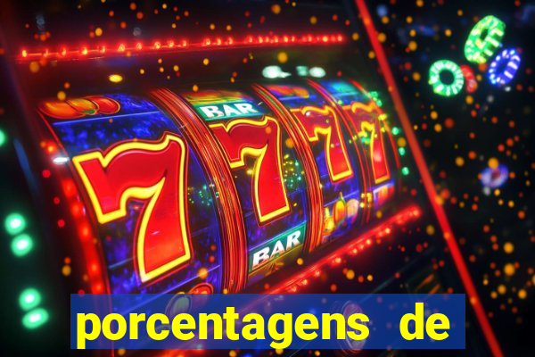 porcentagens de jogos pagantes