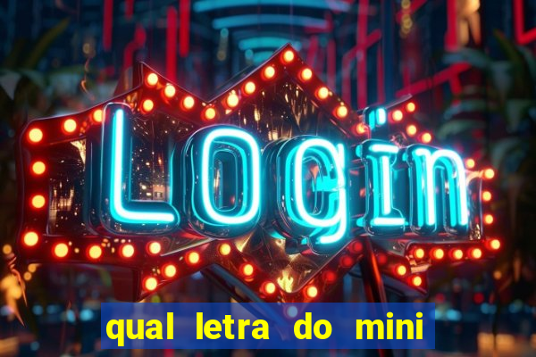 qual letra do mini dolar hoje