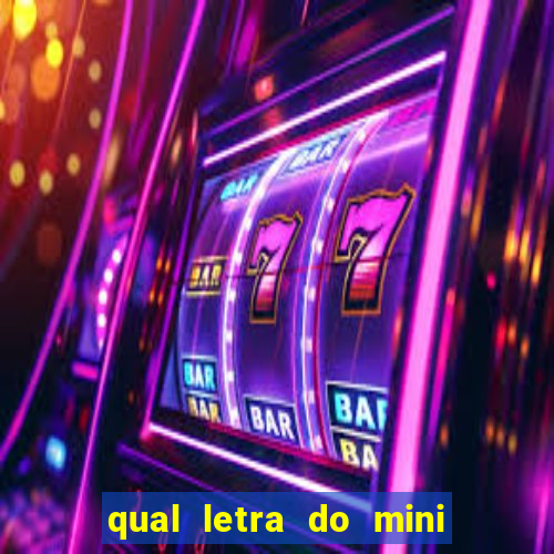 qual letra do mini dolar hoje