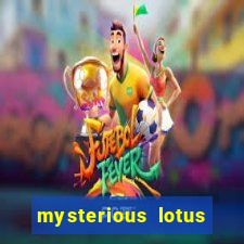 mysterious lotus casebook wei fansub