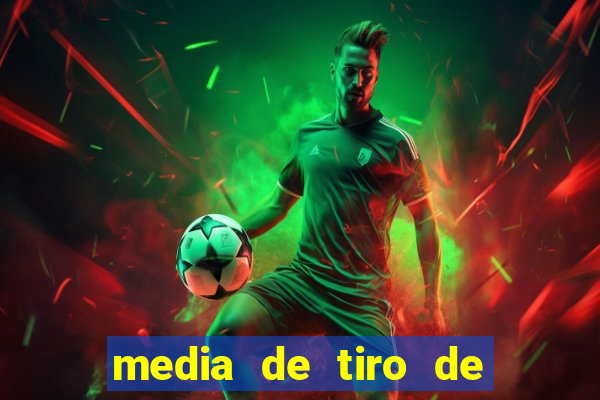 media de tiro de meta por jogo