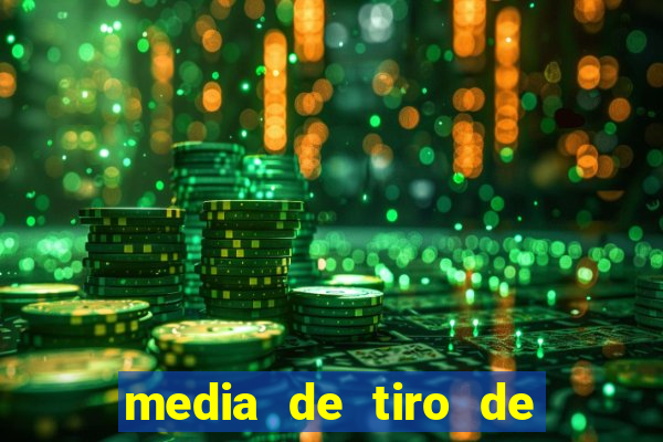 media de tiro de meta por jogo