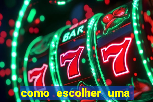 como escolher uma boa cartela de bingo