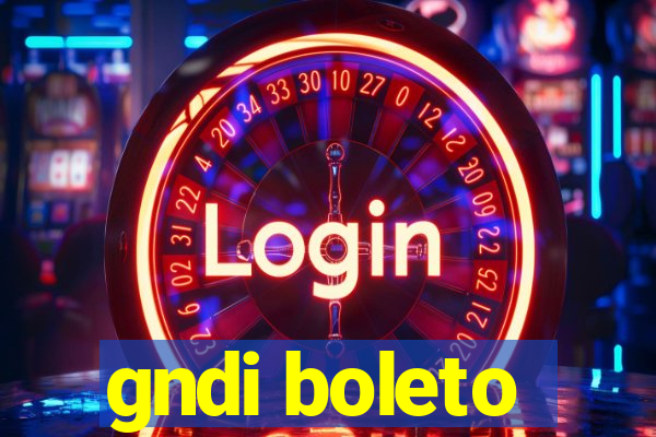 gndi boleto