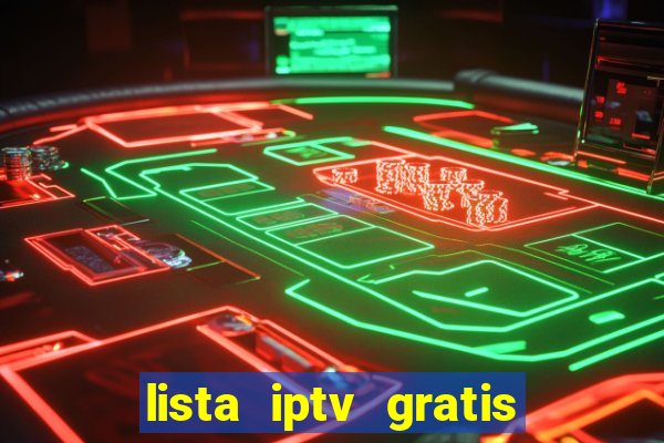 lista iptv gratis futebol ao vivo