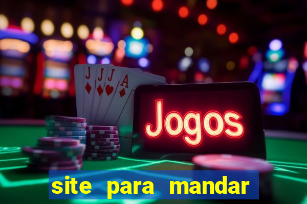 site para mandar cartas para presos