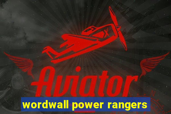 wordwall power rangers