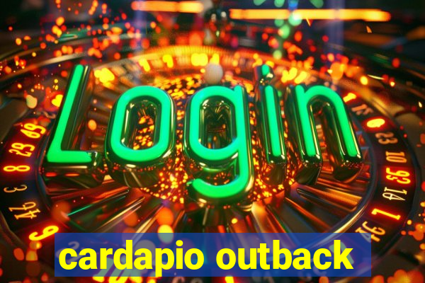 cardapio outback