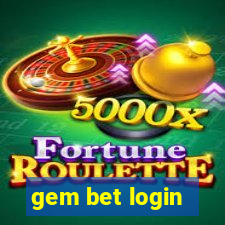 gem bet login