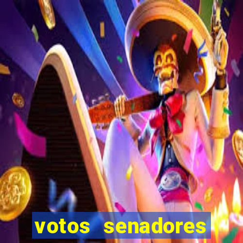 votos senadores impeachment moraes