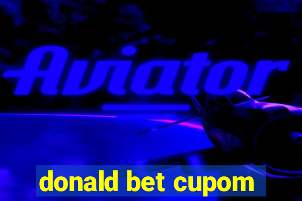 donald bet cupom