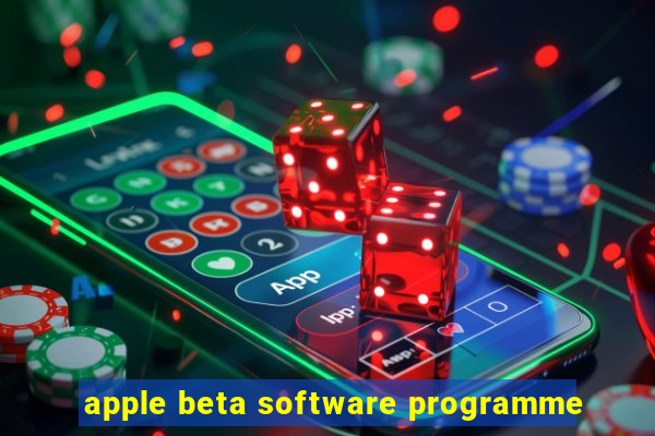 apple beta software programme