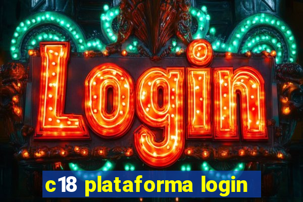 c18 plataforma login